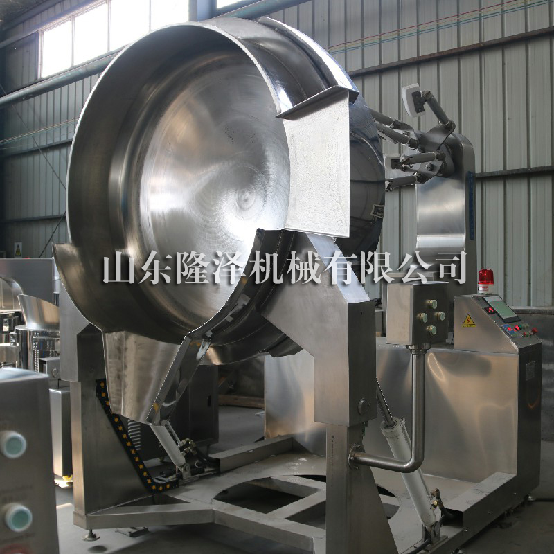 火锅料加工厂炒料机 火锅料生产设备 不锈钢炒火锅底料机 